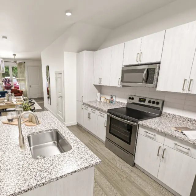 Loyola Junction - Indoors, Interior Design, Kitchen