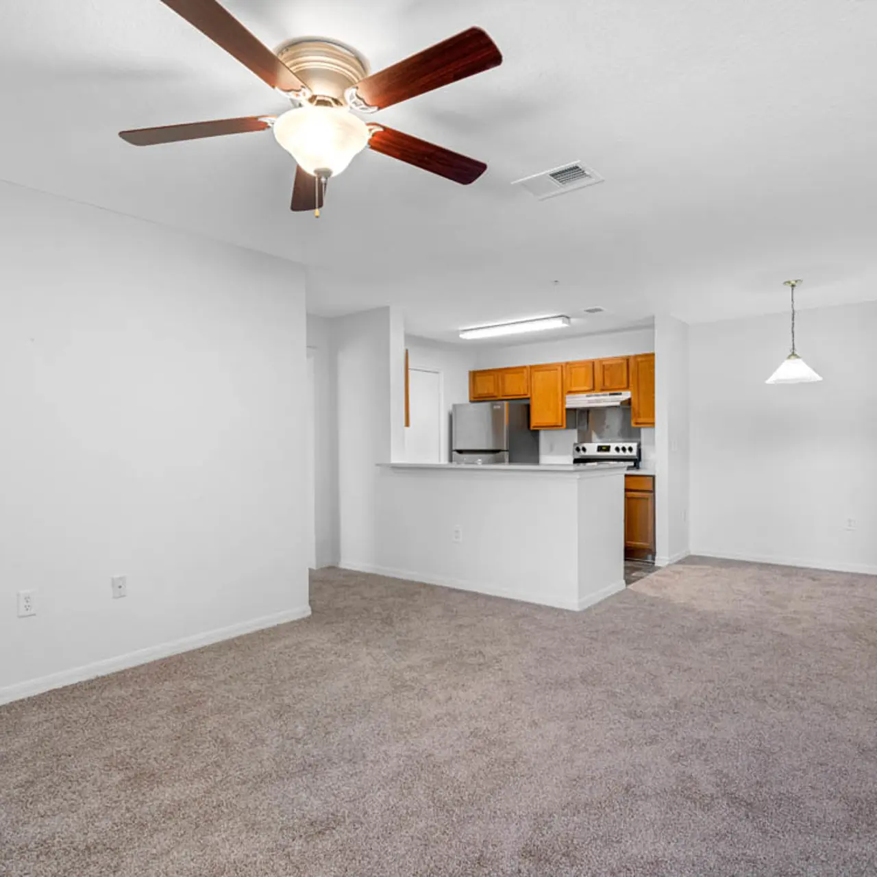 Brittany Bay I & II Brittany Bay I & II - Corner, Appliance, Ceiling Fan