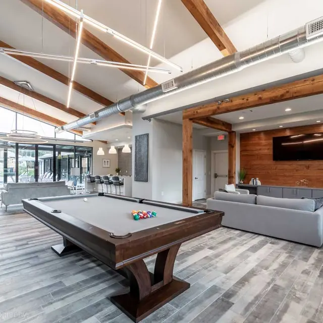 Villa Westlake Apartments Lake Charles Louisiana Villa Westlake - Room, Couch, Game Room, Pool Table