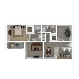 A7 - Premium 1 Bed, 2 Bath