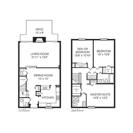 3 Bed/2.5 Bath
