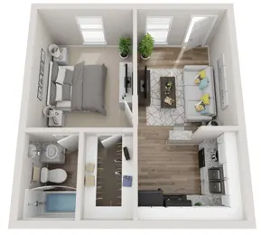 Holly  |  1 Bed | 1 Bath