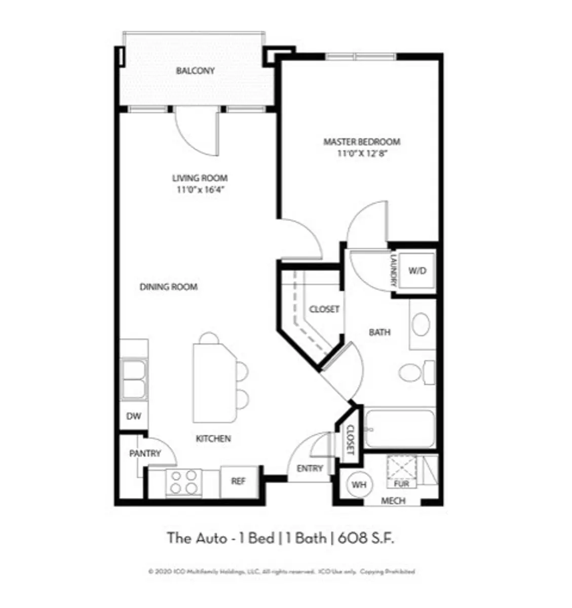 The Auto Diagram, Floor Plan