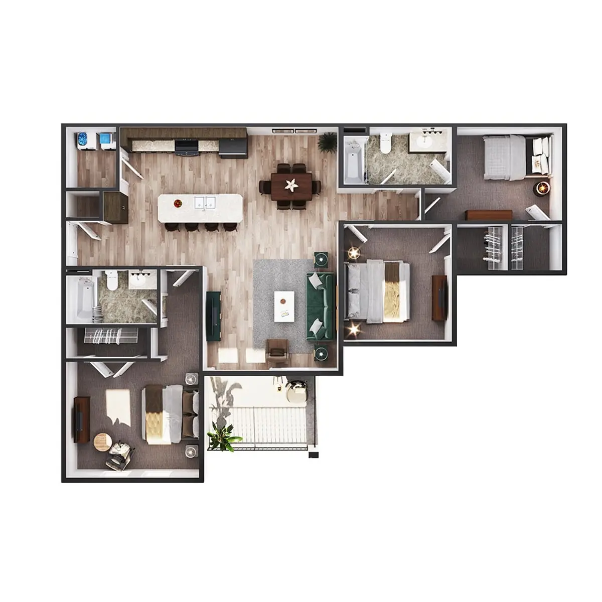 The Jewel Summit Pointe - Floor Plan, Diagram