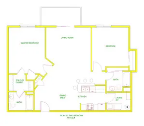 Two Bedroom Two Bath