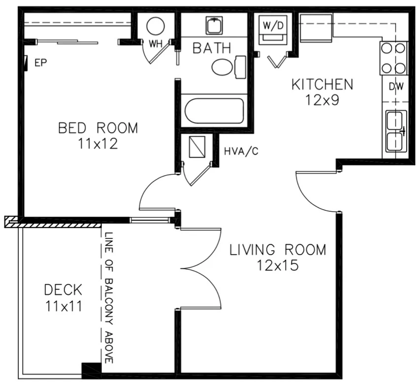 Apartments at M-Streets - Diagram