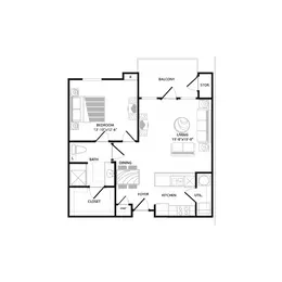 60% 1 Bedroom 1 Bathroom Sm 60% 1 Bedroom 1 Bathroom Sm