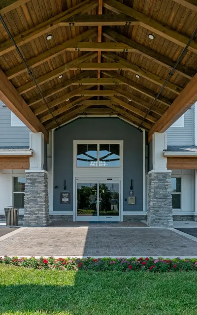 Hawthorne Park - House, Housing, Portico