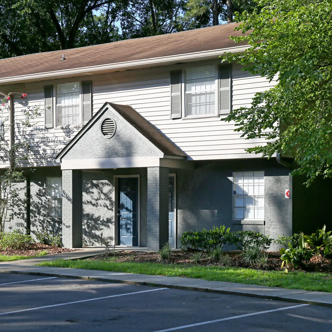 exterior of the property