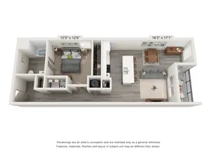 A8 - 1 Bed, 1 Bath A8 - 1 Bed, 1 Bath