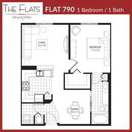 1 Bedroom, 1 Bath