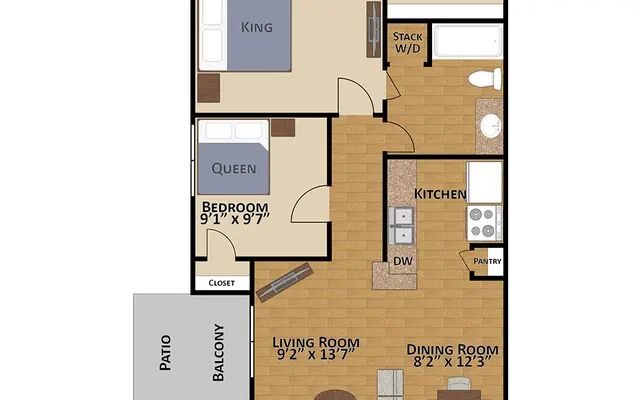Reserve at Bankside Apartments Reserve at Bankside Apartments - Diagram