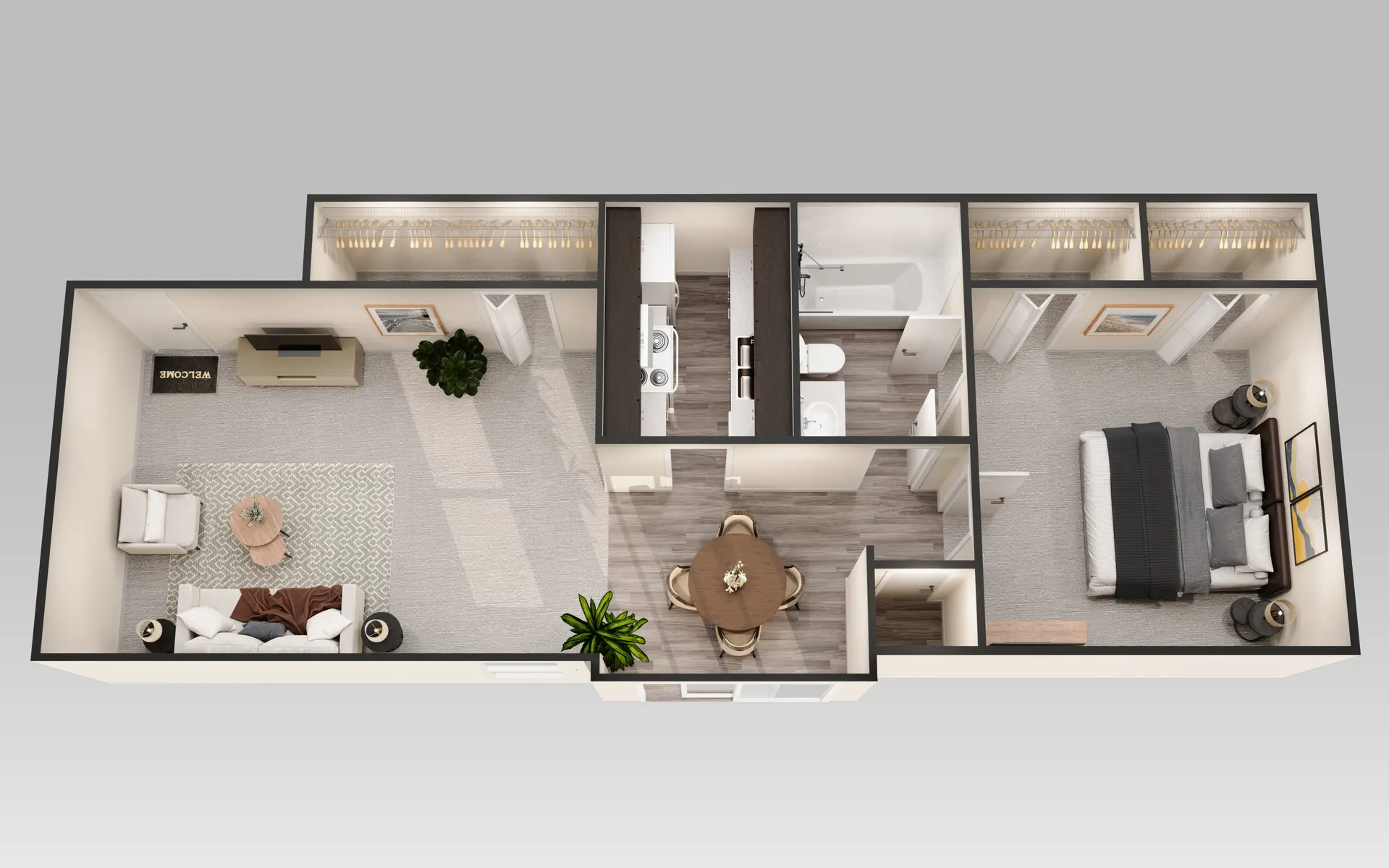 Holiday Hills Apartments - Furniture, Indoors, Living Room