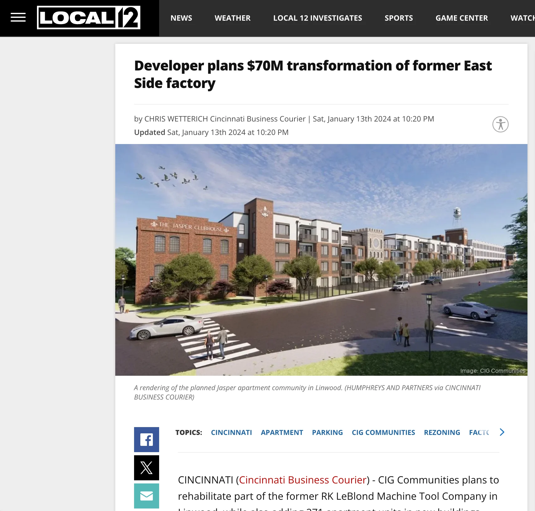 CIG Communities CIG Communities - City, Neighborhood, Road