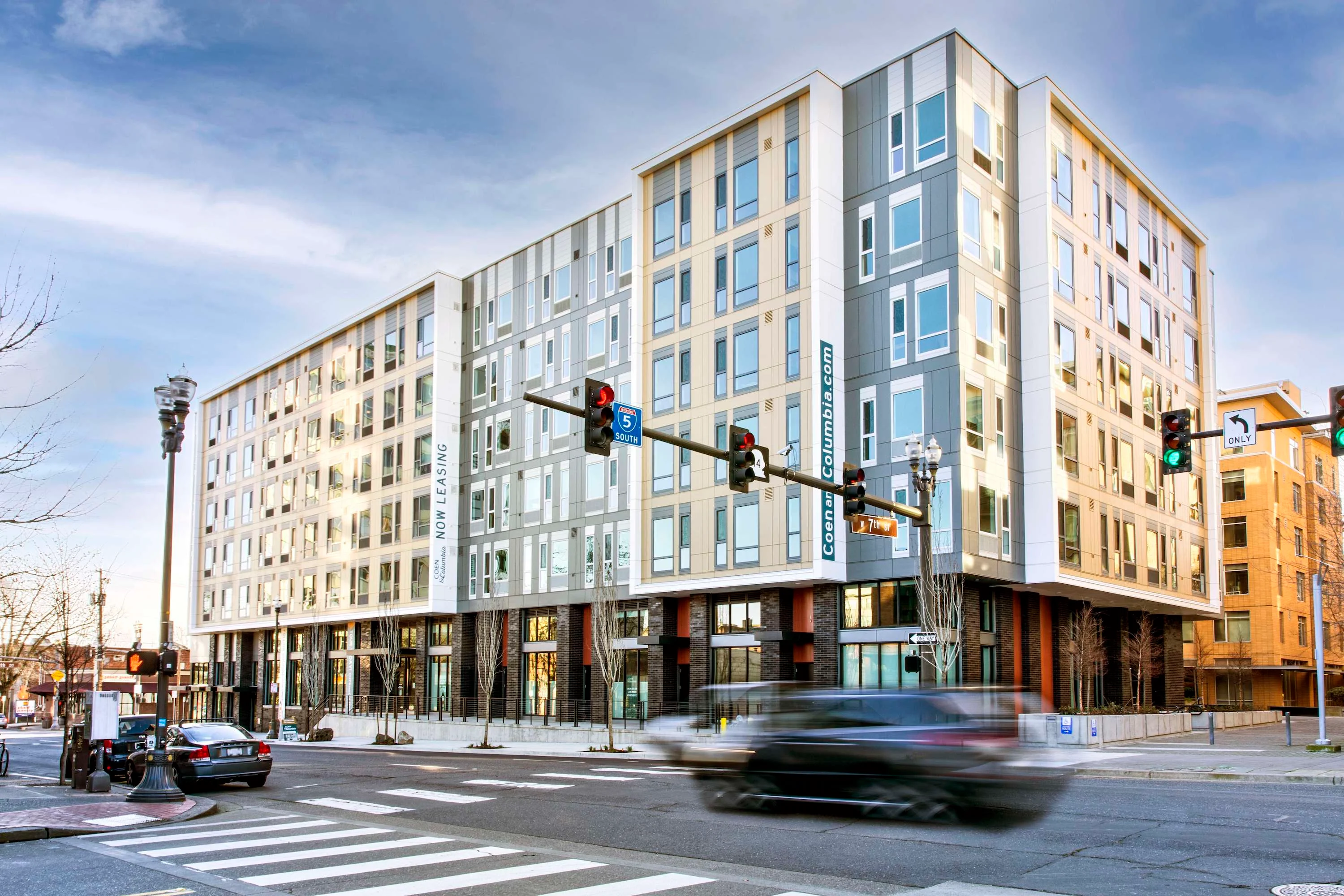 Coen & Columbia - Car, City, Road