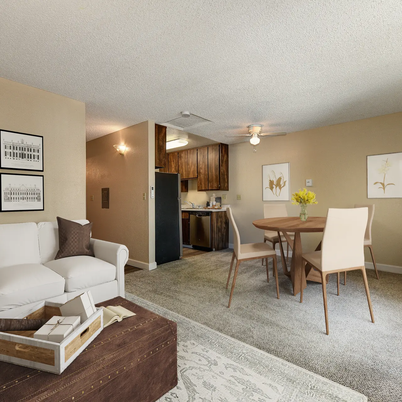 Hazel Wood Apartments - Room, Wood, Chair