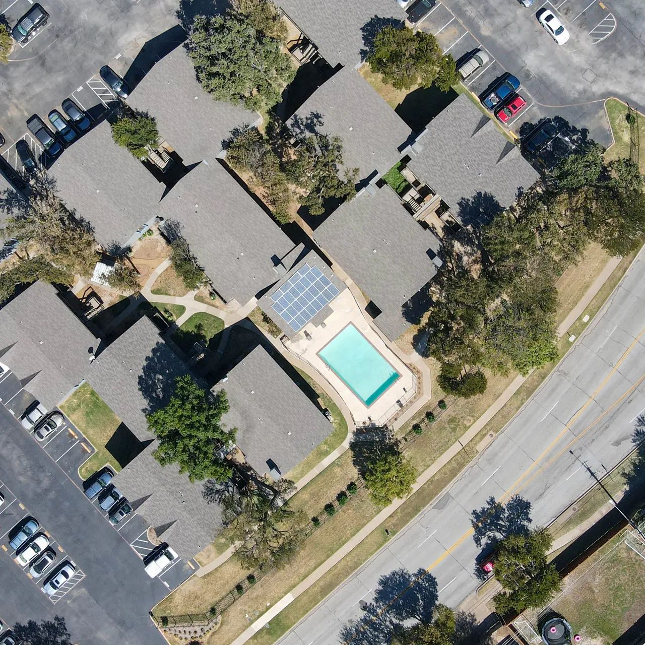 Courtyard of Roses Courtyard of Roses - Outdoors, Building, Suburb