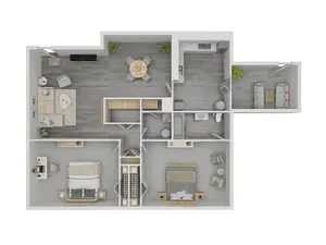 Ponderosa Pine 2 Bedroom 2 Bath