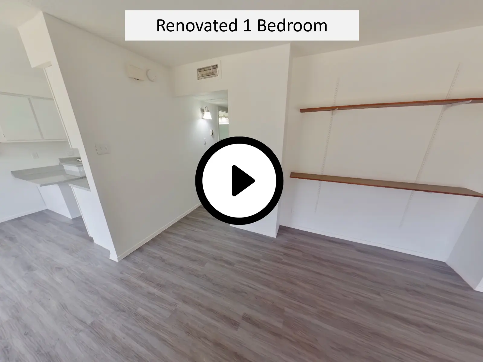 Renovated 1 Bedroom