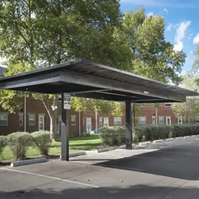 Sycamore Square Apartments - Outdoors, Shelter, Bus Stop