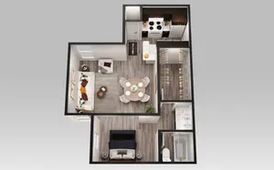 Upgraded- 1 Bedroom 1 Bath