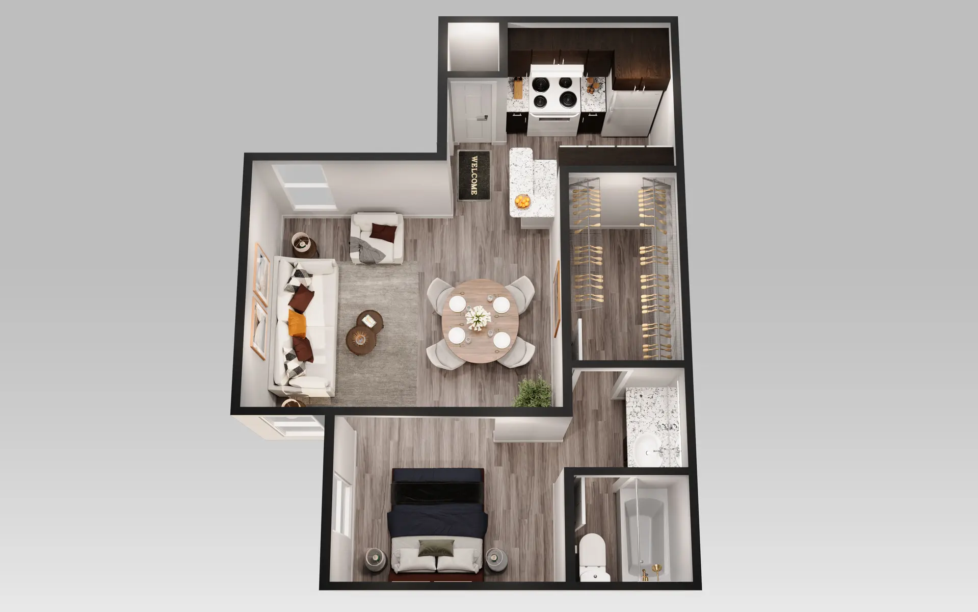 Woodlands of Arlington Apartments - Furniture, Table