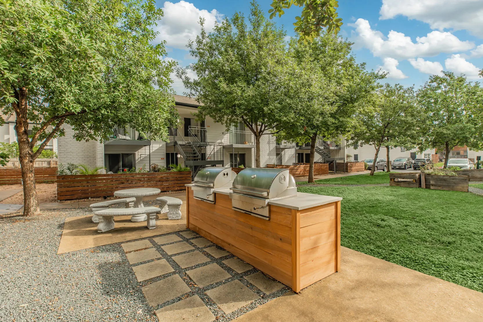 Artisan at South Lamar - Backyard, Yard, Wood