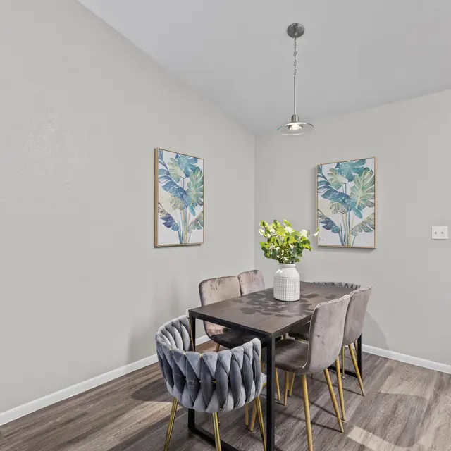 Holly Apartments - Dining Room, Dining Table, Furniture