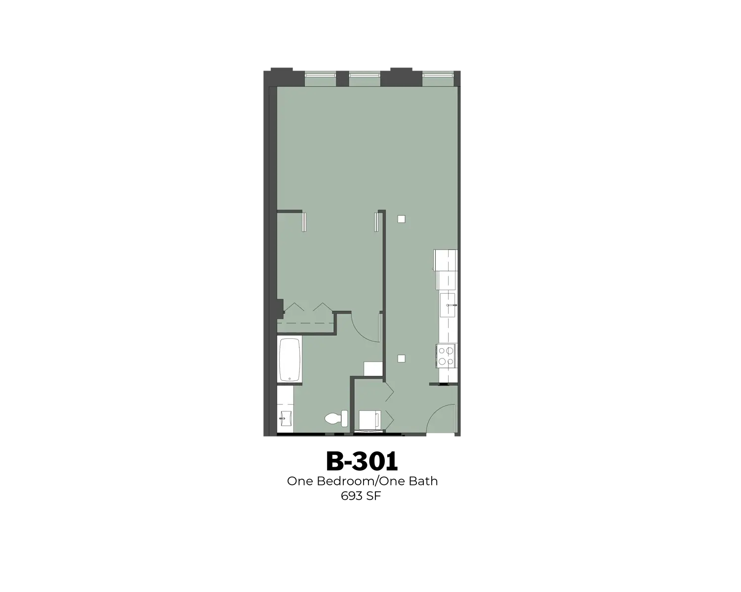Uneeda Lofts - Diagram, Floor Plan, Plan