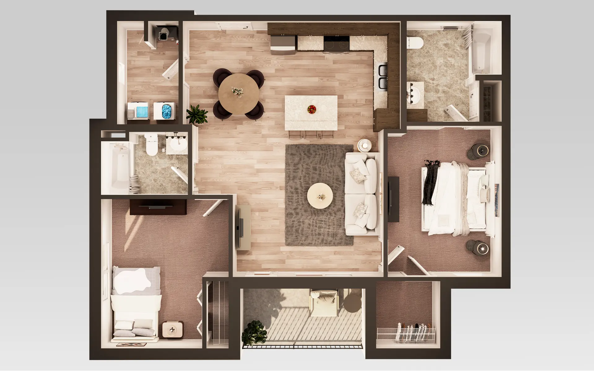 The Jewel Whispering Oaks - Indoors, Interior Design, Diagram