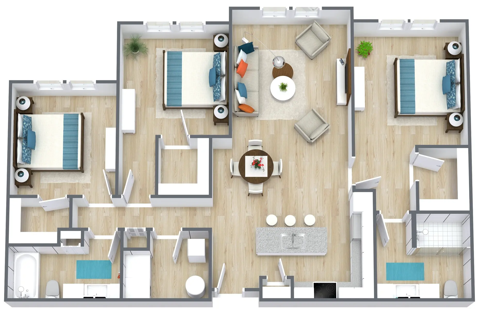 Granite Crossing - Diagram, Floor Plan, Plan