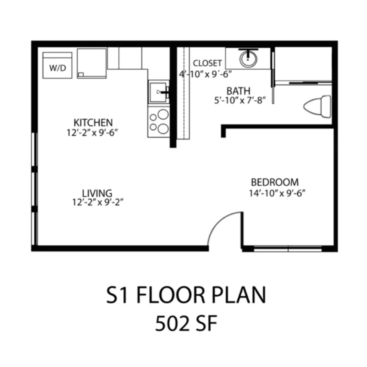 The Sasha at Jennings - Floor Plan, Diagram, Plan