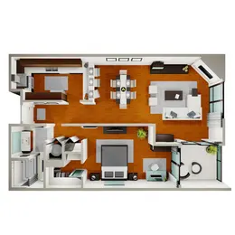 Standard One Bedroom Unit