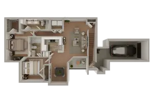 2 Bedroom 2 Bath REEP Reno