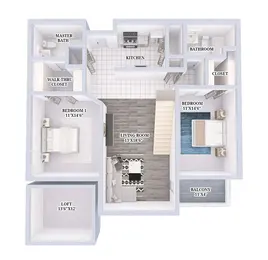 2 Bedroom 2 Bathroom