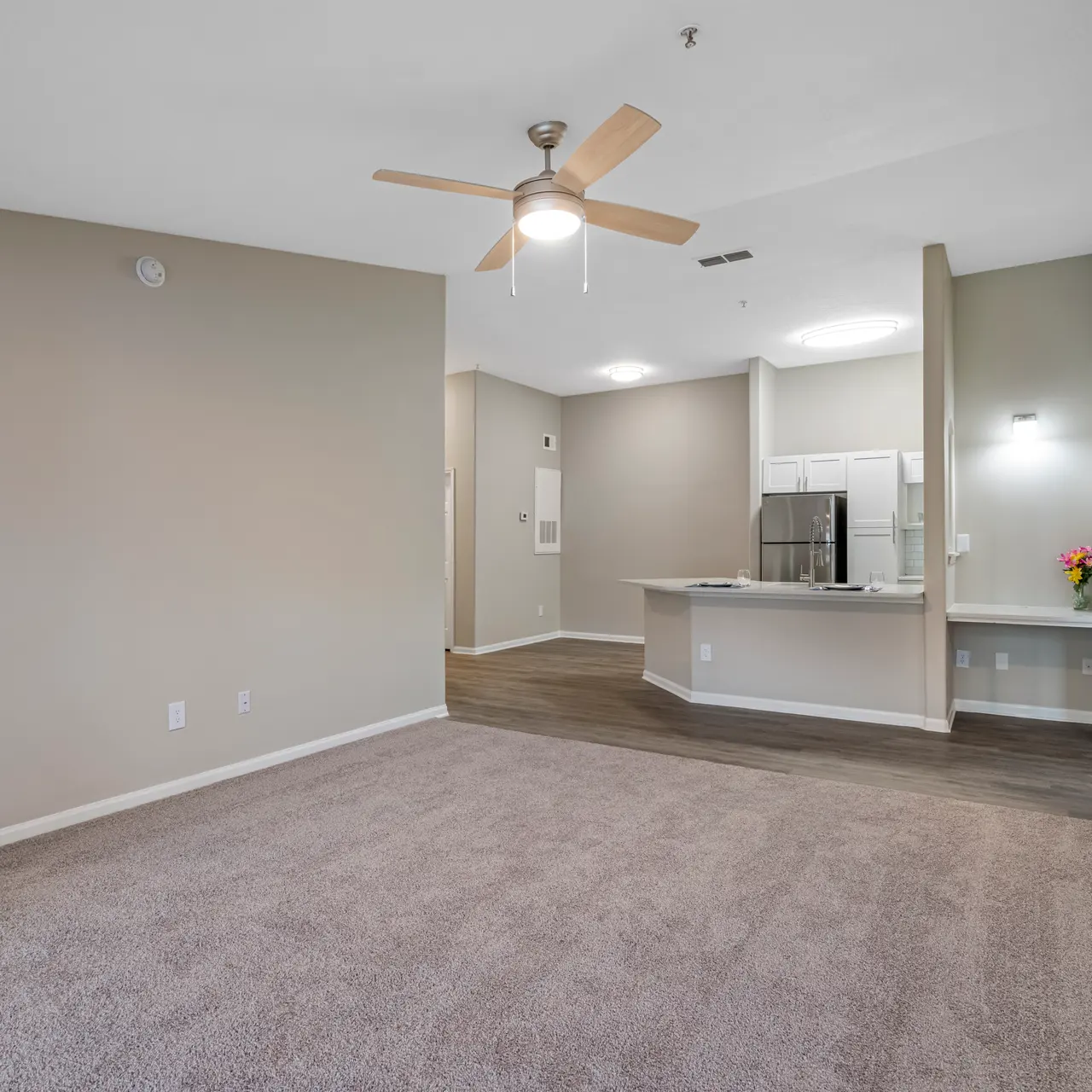 Monterey at Beach Boulevard - Corner, Floor, Flooring