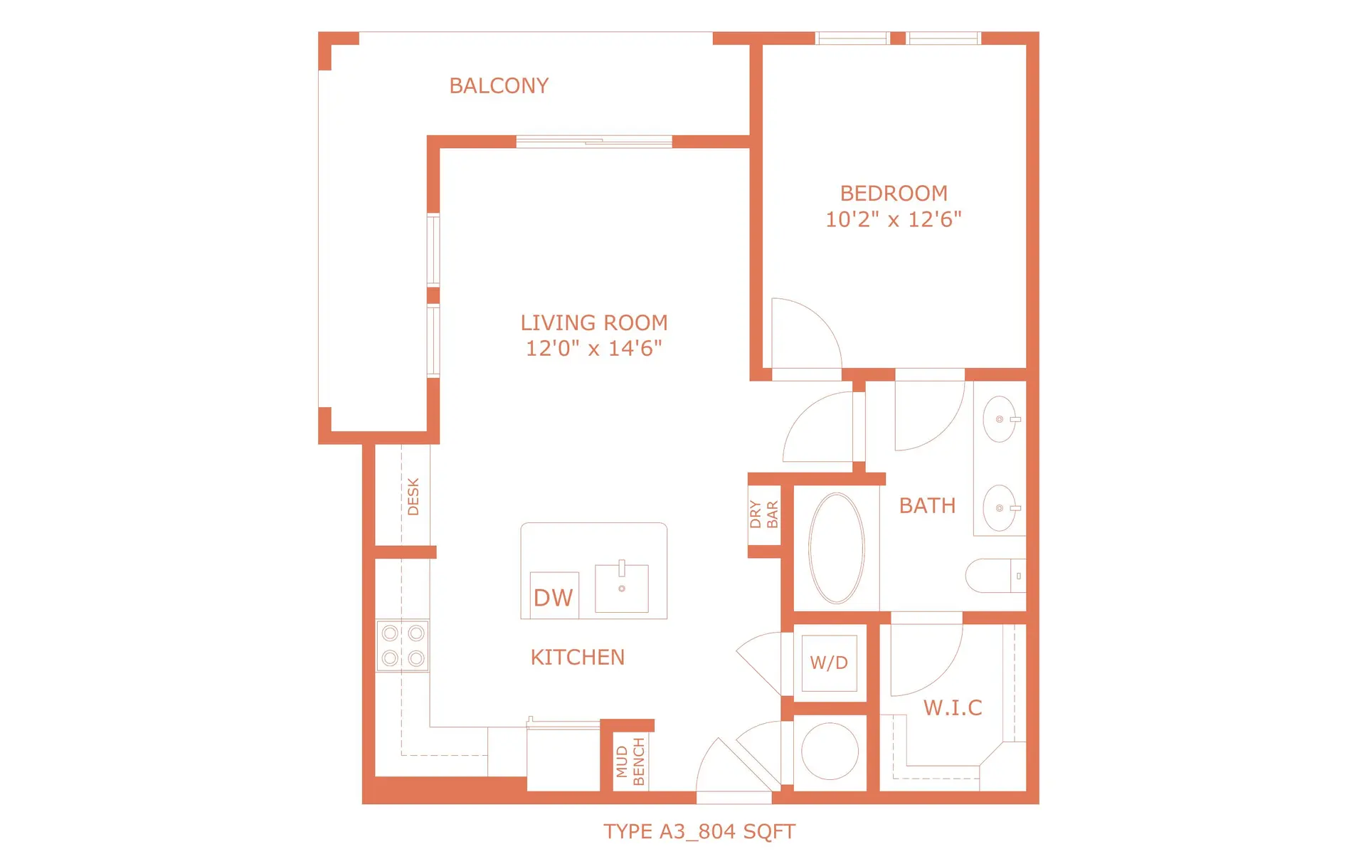 Ferguson Flats - Diagram, Floor Plan, Chart