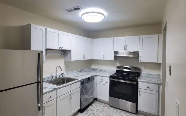 Evergreen Place Apartments - Floor, Indoors, Kitchen