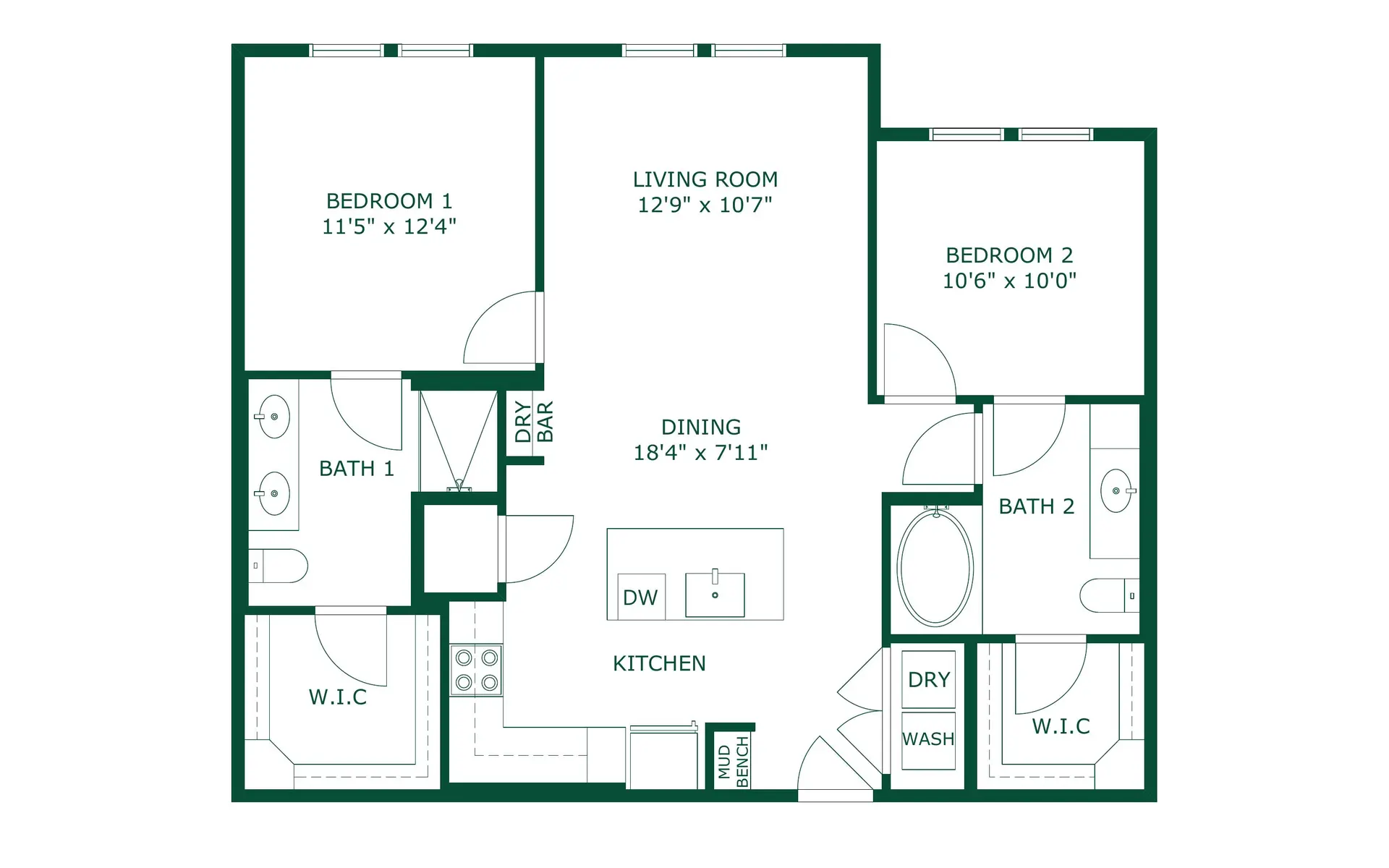 Burnett Lofts - Diagram, Floor Plan, Chart