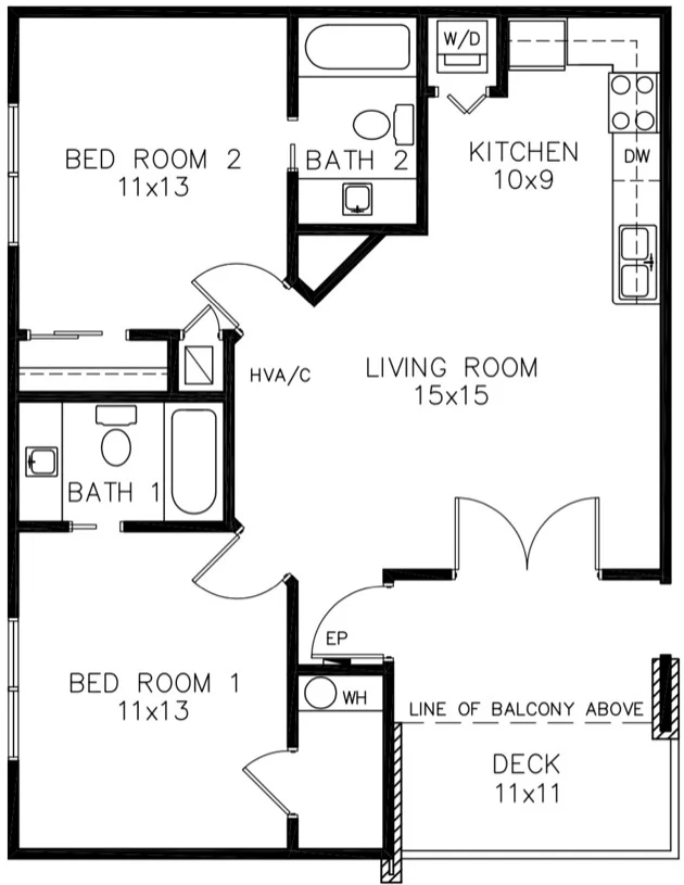 Apartments at M-Streets - Plan, Plot, Diagram