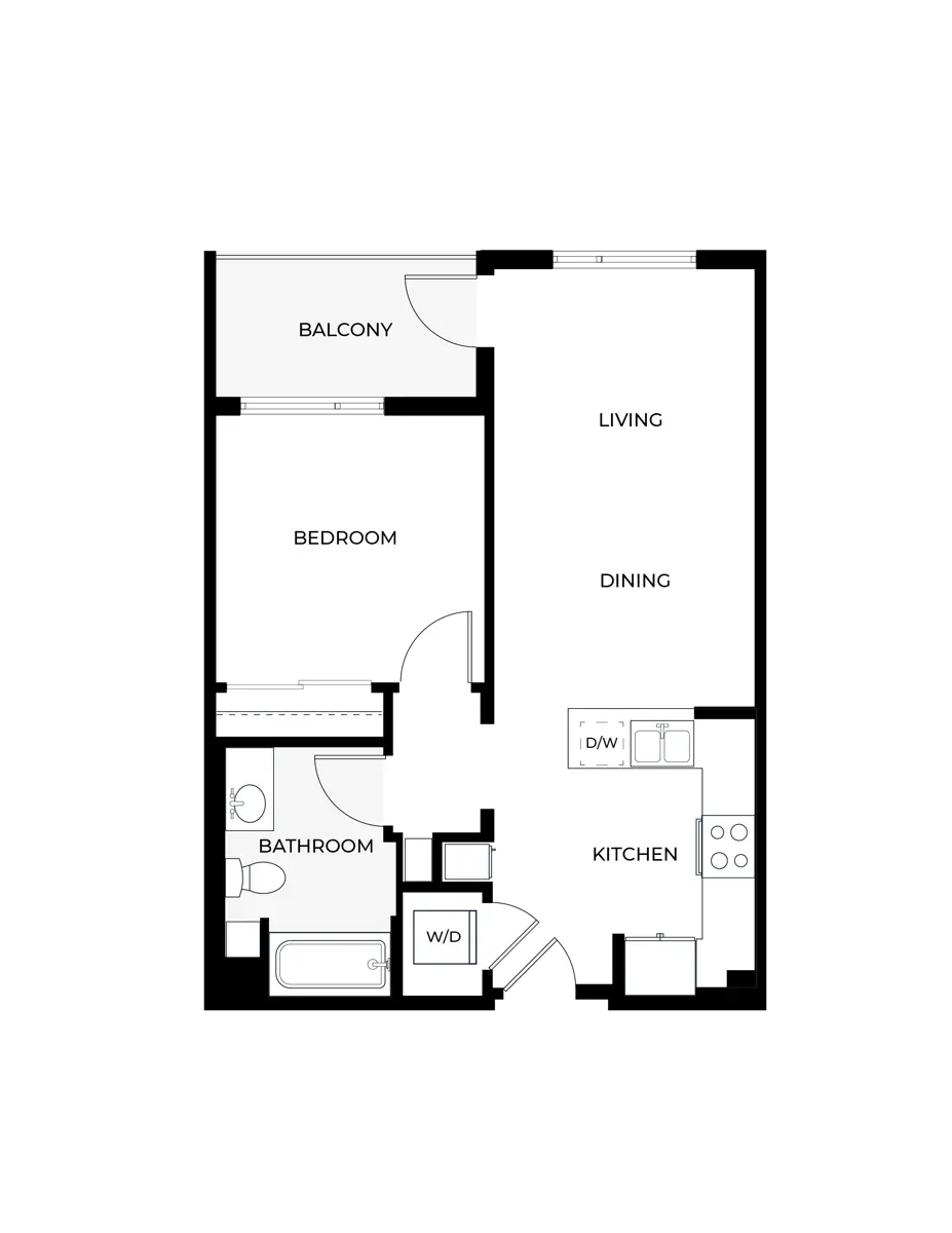One Bedroom A6 648 SF.png