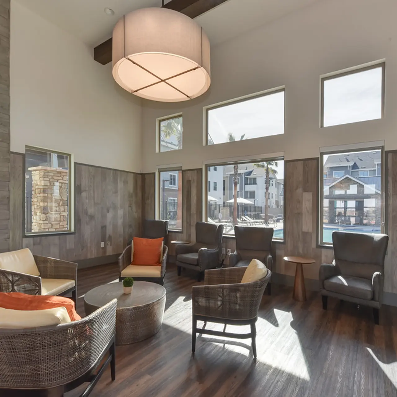 Gateway Crossing - Living Room, Room, Flooring