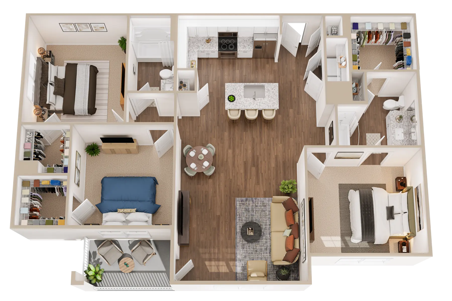 Lakewood Station - Furniture, Indoors, Living Room