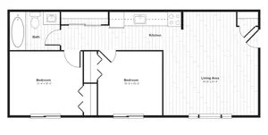 2 Bedroom