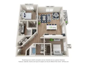 B3 (2 Bedroom)
