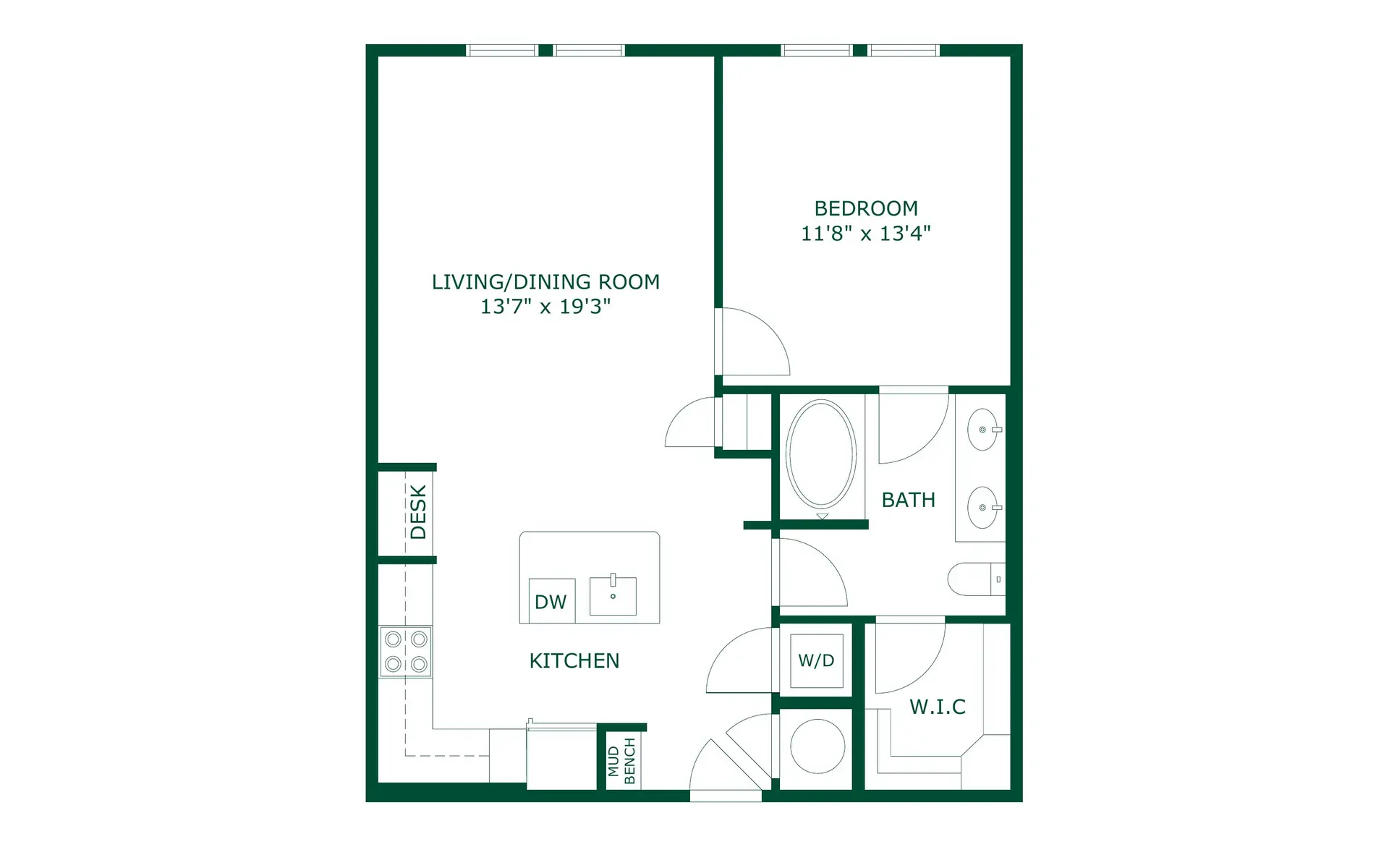 Burnett Lofts - Diagram, Floor Plan, Chart