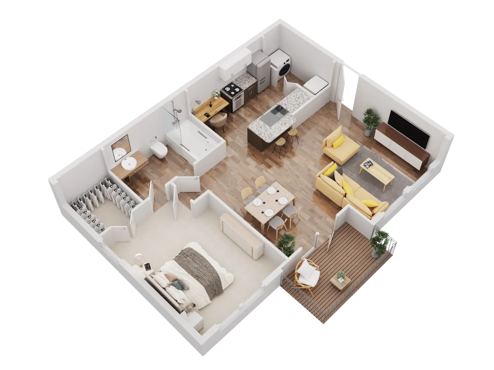 Luxe at Katy - Floor Plan, Diagram