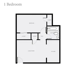 A1 - 1 Bedroom
