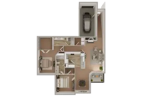 2 Bedroom 2 Bath REEP Reno