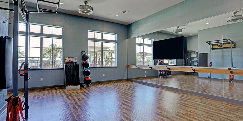 West Lake Park Apartments - Wood, Floor, Person